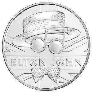 Muzikos legendos - Eltonas Džonas 2020 Jk 5£ Bu moneta
