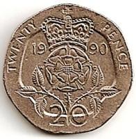 Anglija. 20 pensų ( 2004 ) XF