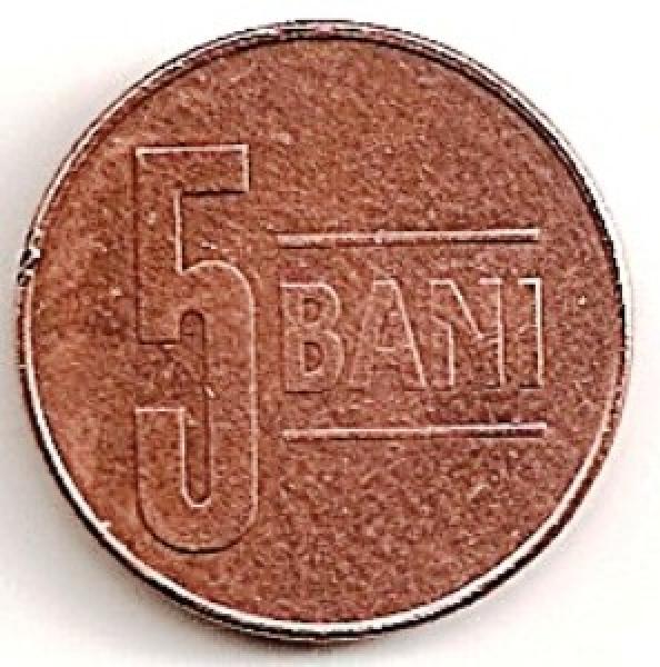 Rumunija. 5 baniai ( 2019 ) XF