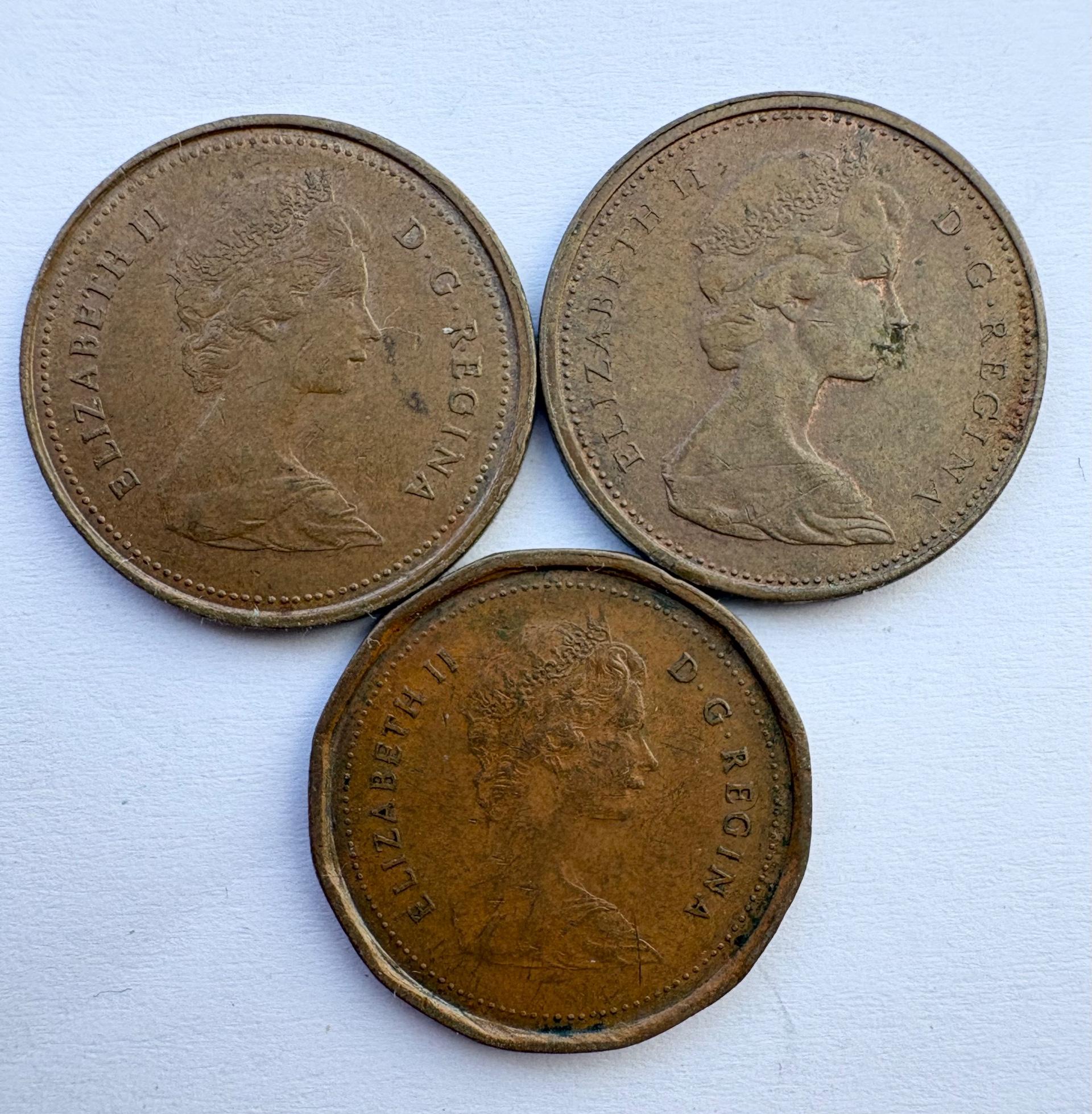 Kanada 1 c 1973, 1981, 1982