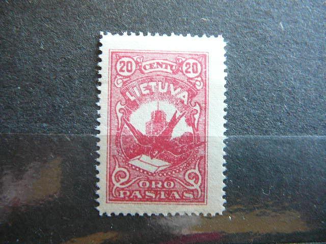 Lietuva 1926 243 Kregzdutes svarus MLH #