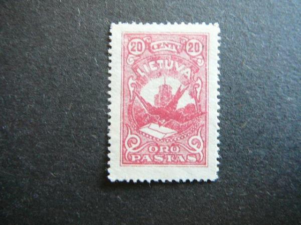 Lietuva 1926 243 Kregzdutes svarus Be kliju # 