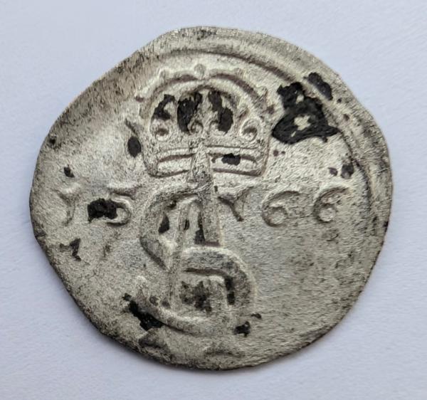 Žygimanto Augusto 1566 dvidenaris 