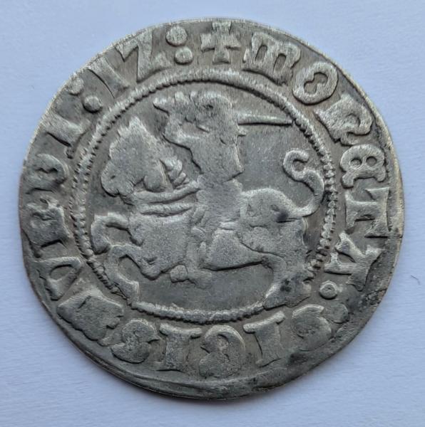 Žygimanto Senojo 1512 pusgrašis 