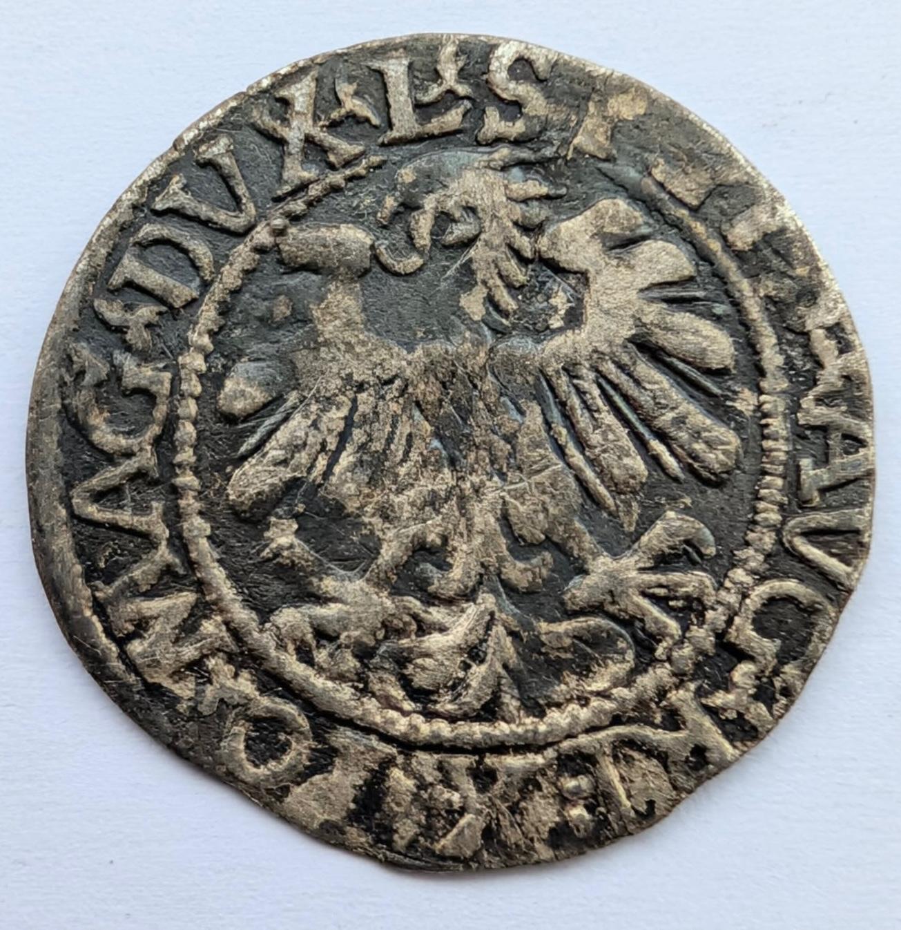 Žygimanto Augusto 1559 pusgrašis 