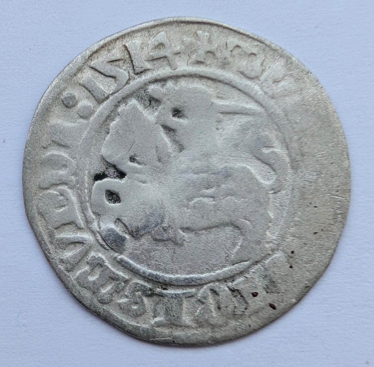Žygimanto Senojo 1514 pusgrašis 