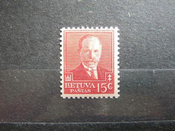 Lietuva 1934 391 A.Smetona svarus MLH #
