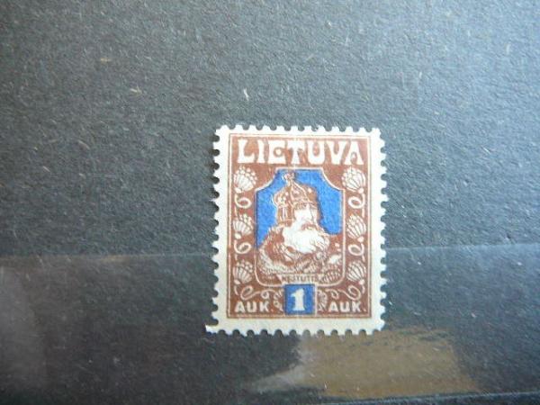 Lietuva 1921 095F Kestutis svarus MLH #