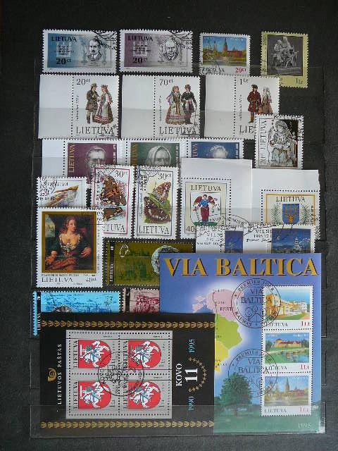 Lietuva 1995 573/... Metinis komplektas antsp. #