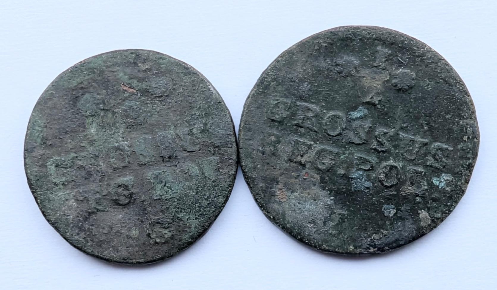 Stanislavo Augusto 1/2 grašio 1767 ir 1768