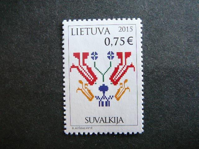Lietuva 2015 1195 Etnografija Suvalkija svarus MNH