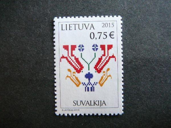 Lietuva 2015 1195 Etnografija Suvalkija svarus MNH