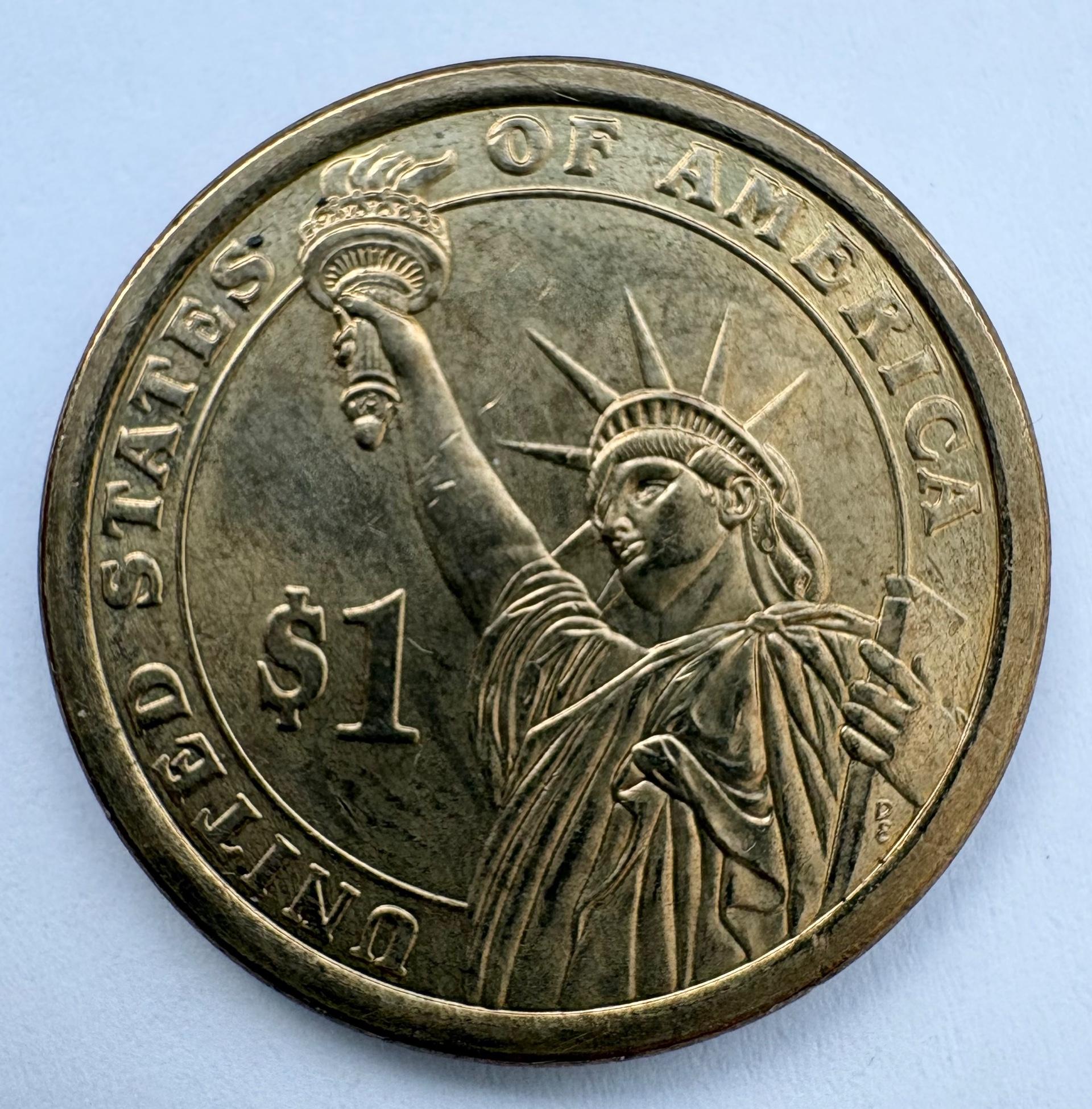 JAV 1 dollar 2011 James Garfield
