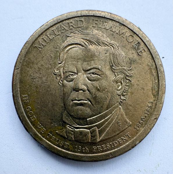 JAV doleris 2010  Millard Fillmore