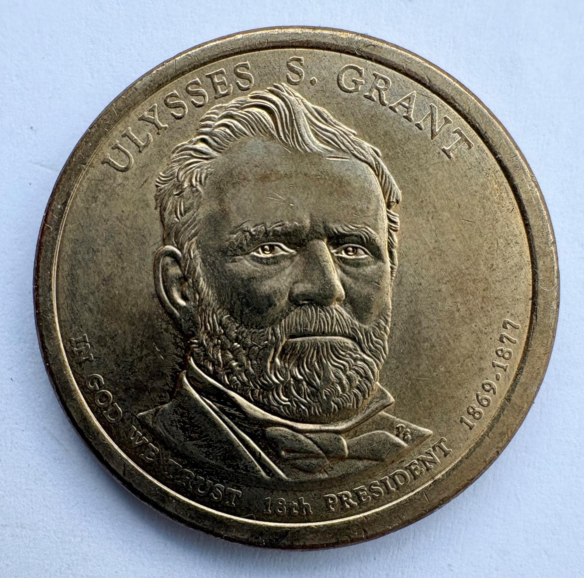 JAV 1 dollar 2011 Ulysses S. Grant