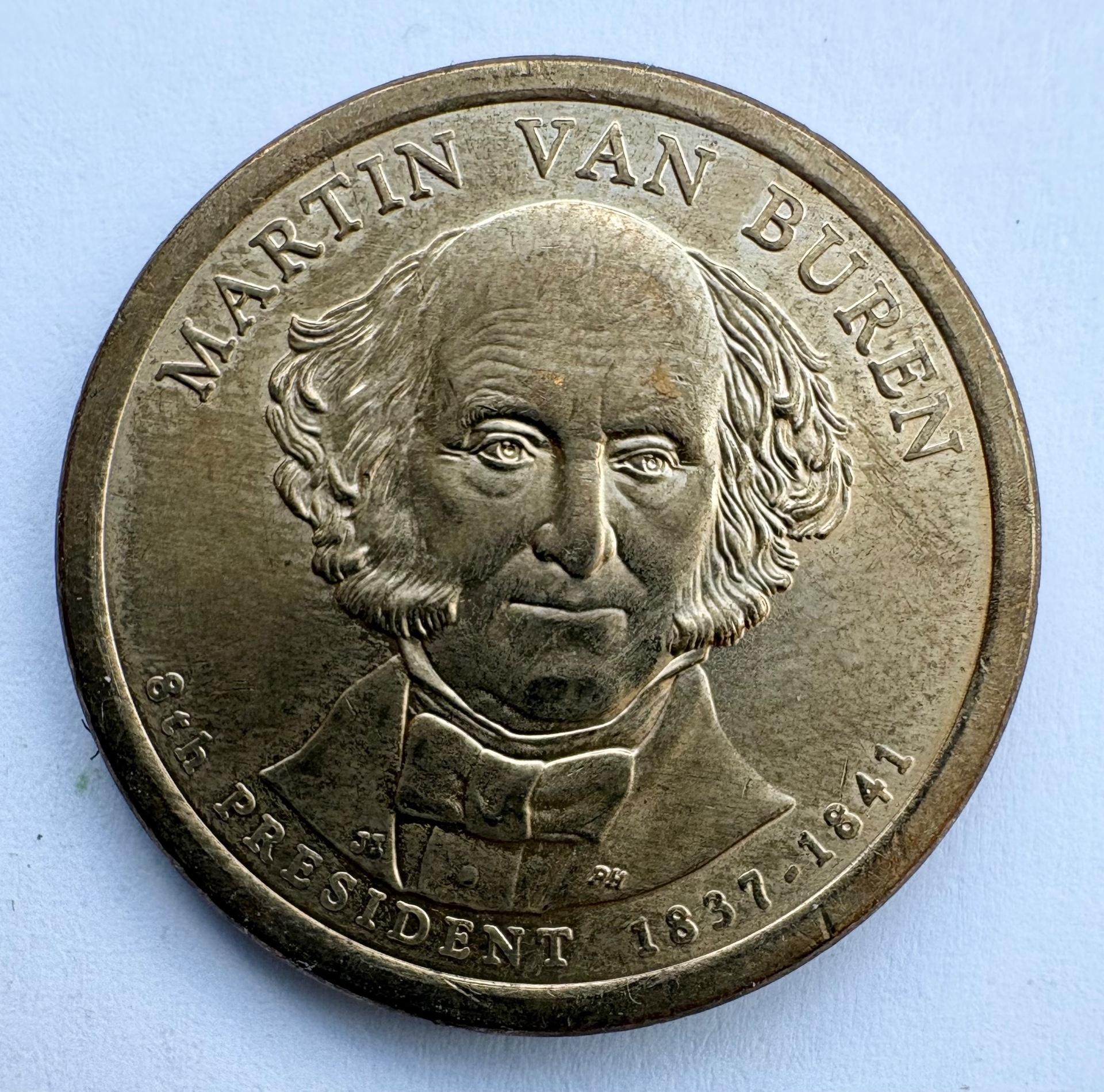 JAV doleris 2008 Martin Van Buren, KM#429