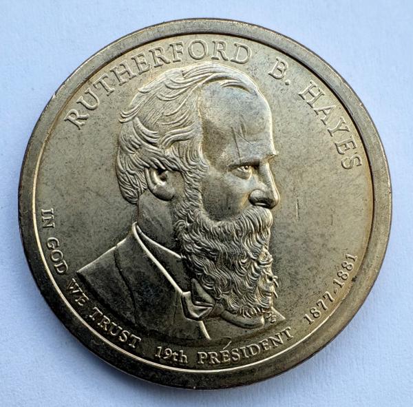 JAV doleris 2011 Rutherford B.Hayes