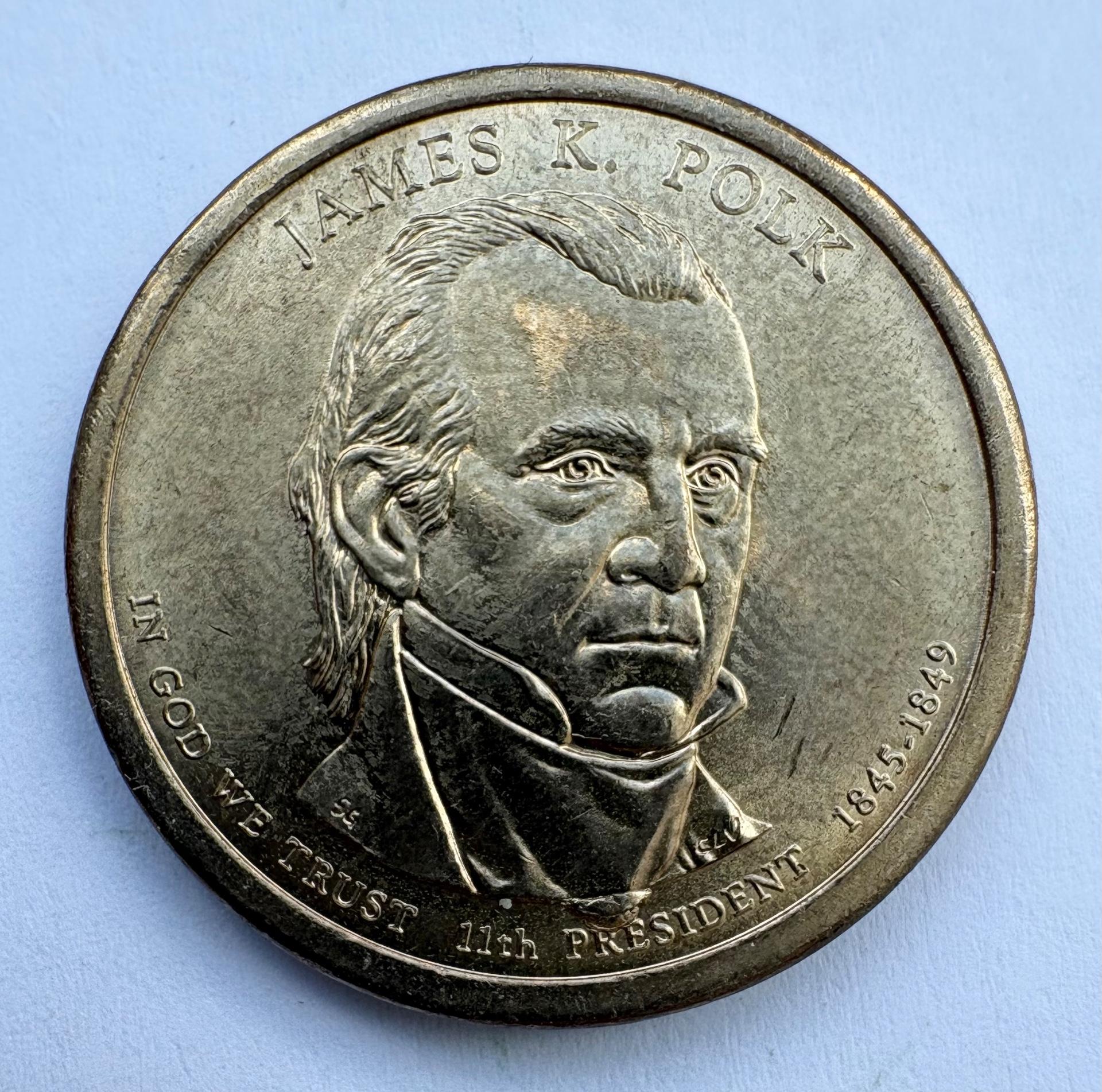 JAV doleris 2009 James K.Polk, KM#452