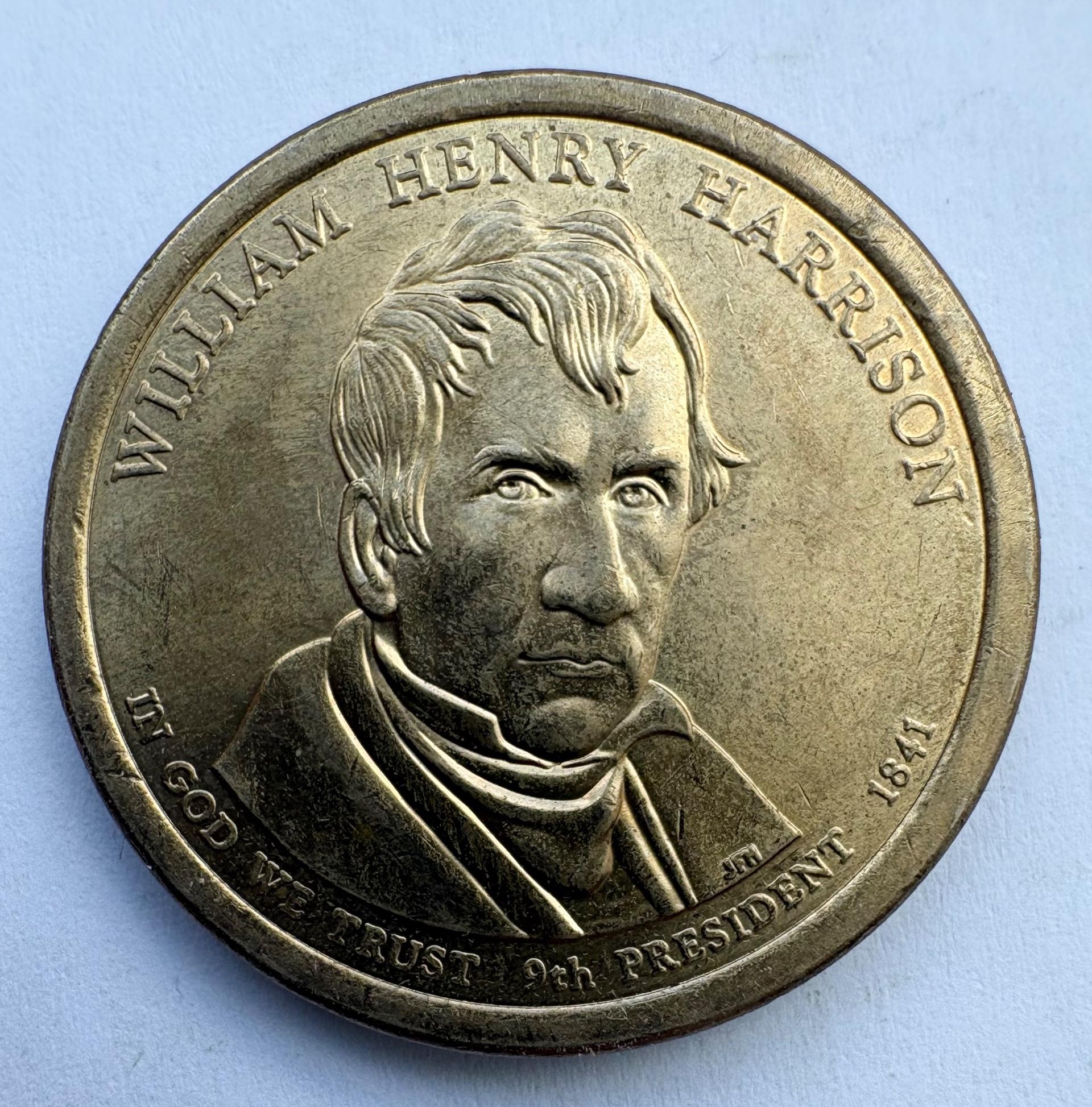 JAV doleris 2009 W.H.Harrison, KM#450