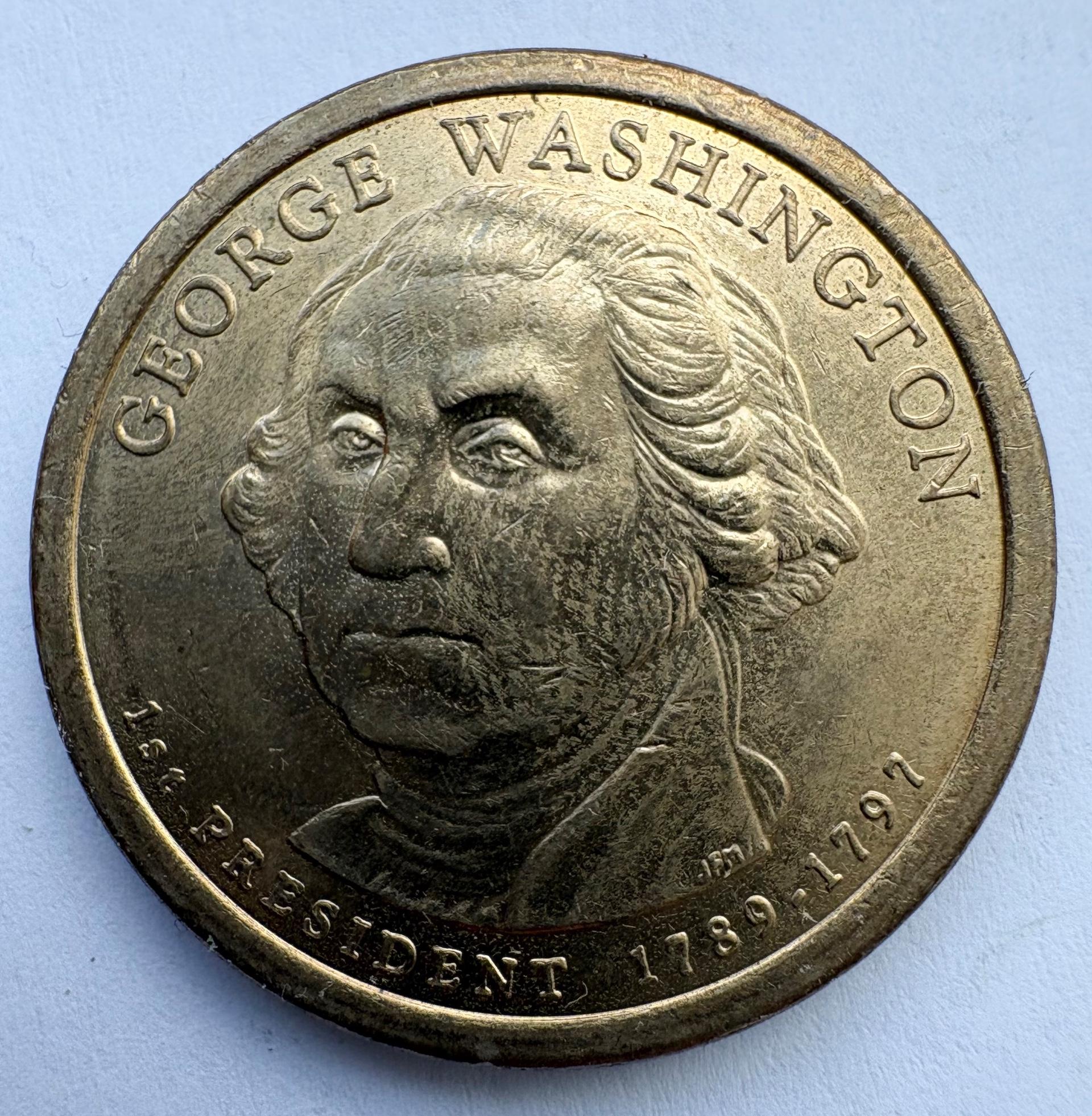 JAV doleris 2007 G.Washington, KM#401