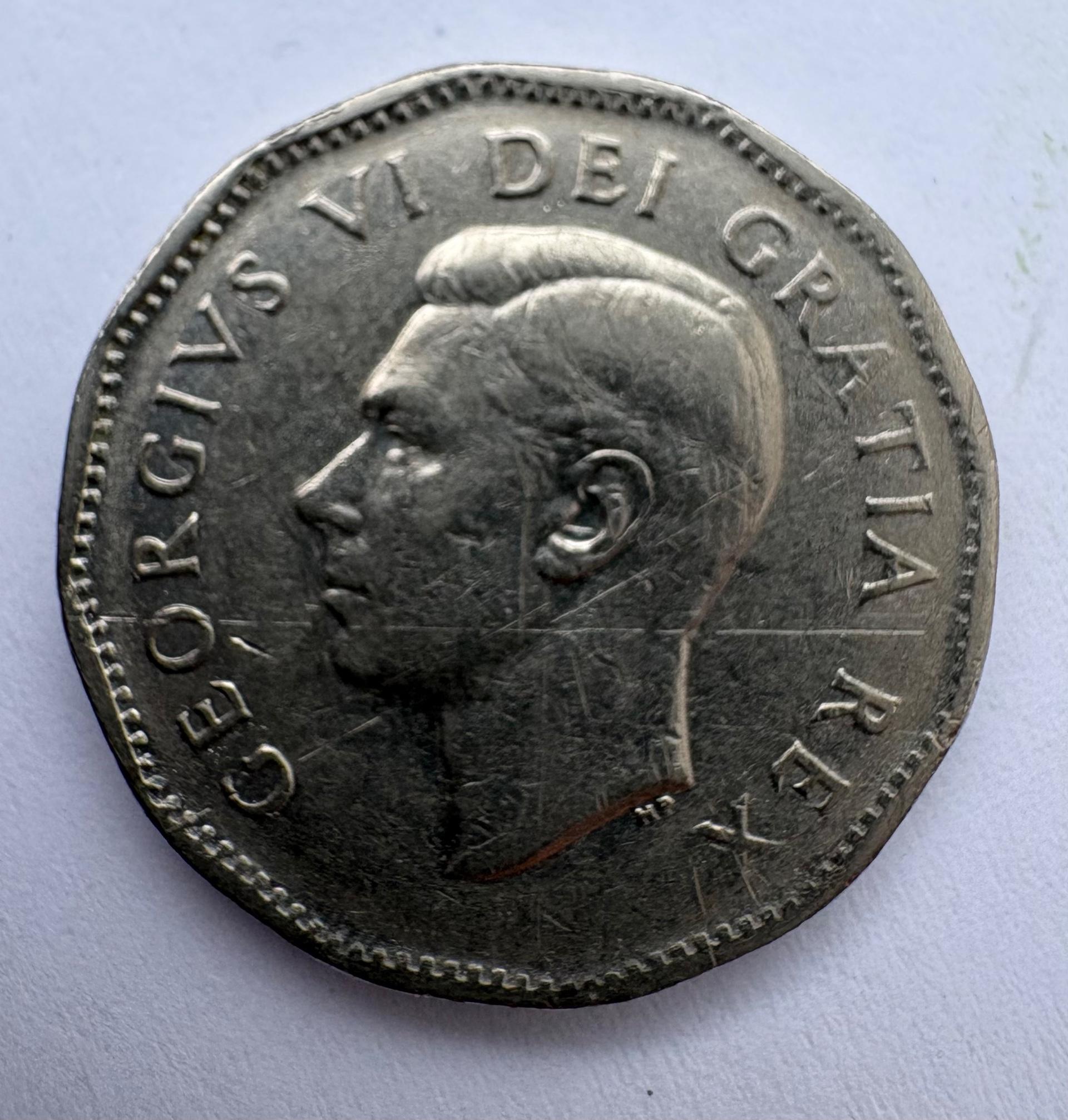 Kanada 5 c 1950