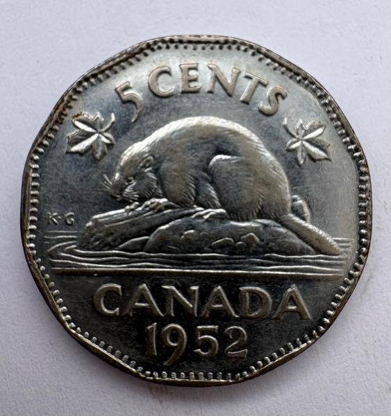 Kanada 5 c 1952