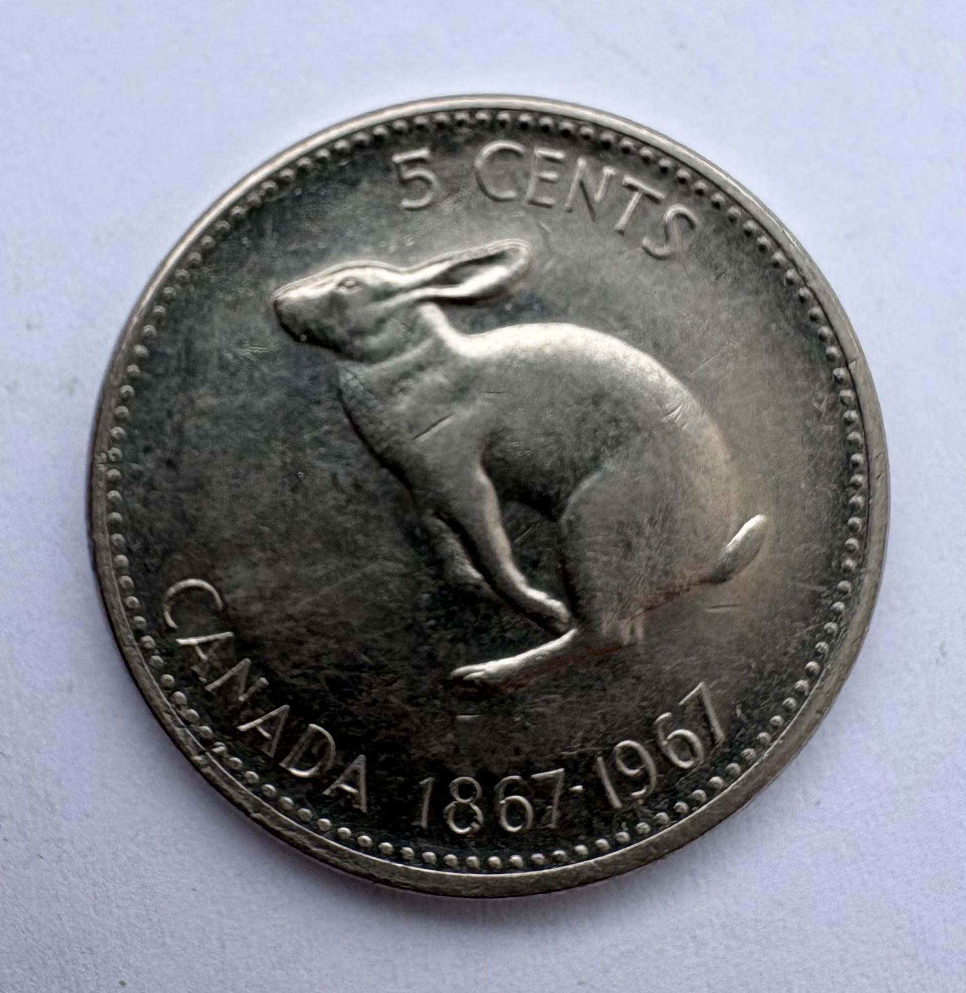 Kanada 5 c 1967