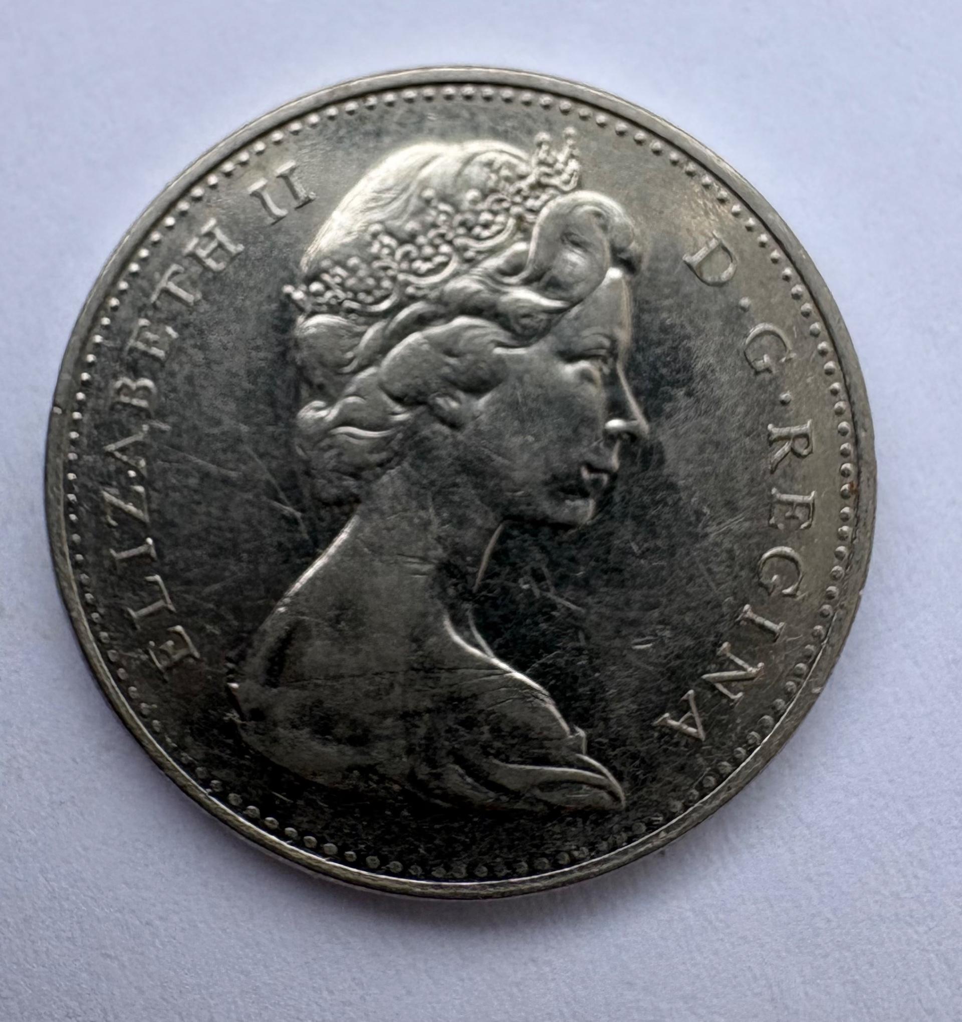Kanada 5 c 1967