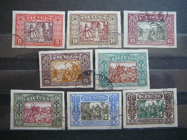 Lietuva 1932 332/9B Septyndieniai antsp. #