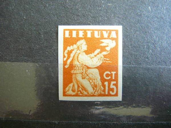 Lietuva 1940 439U Taikos laida svarus MNH #1