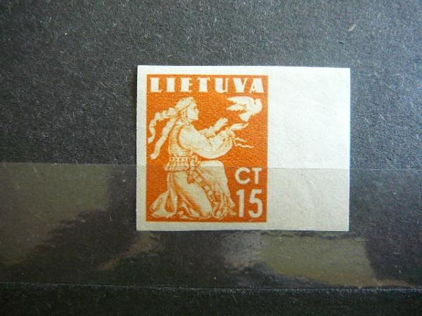 Lietuva 1940 439U Taikos laida svarus MNH #12