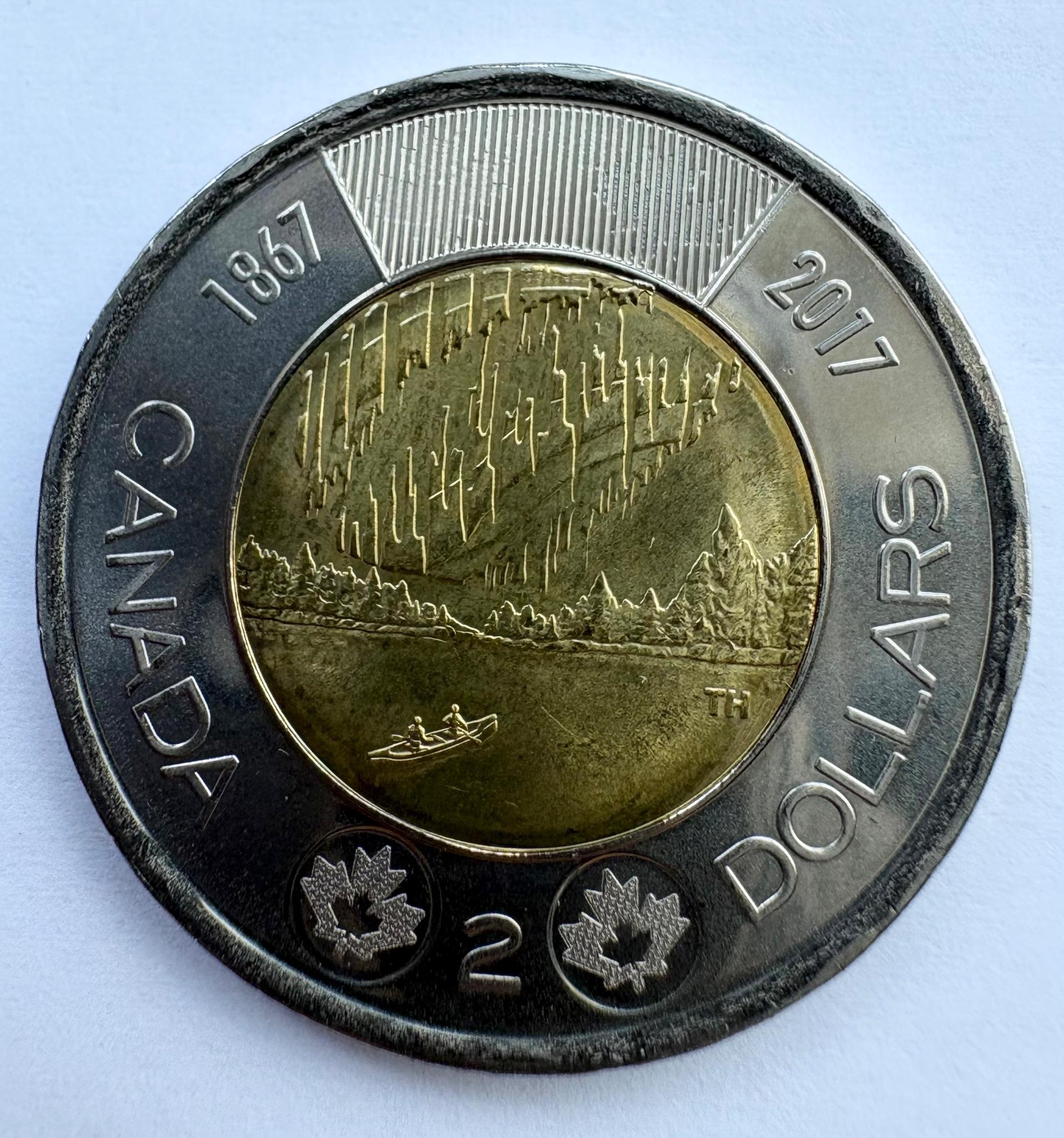 Kanada 2 doleriai 2017