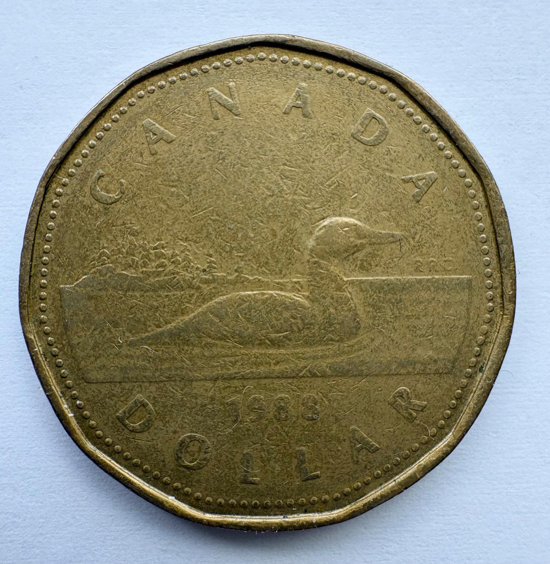 Kanada 1 doleris 1988