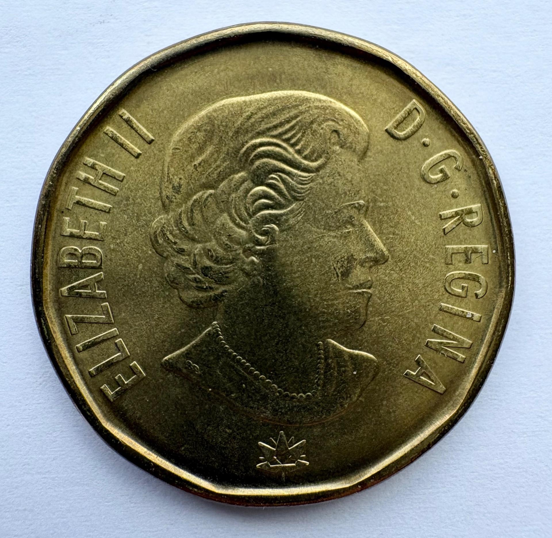 Kanada 1 doleris 2017