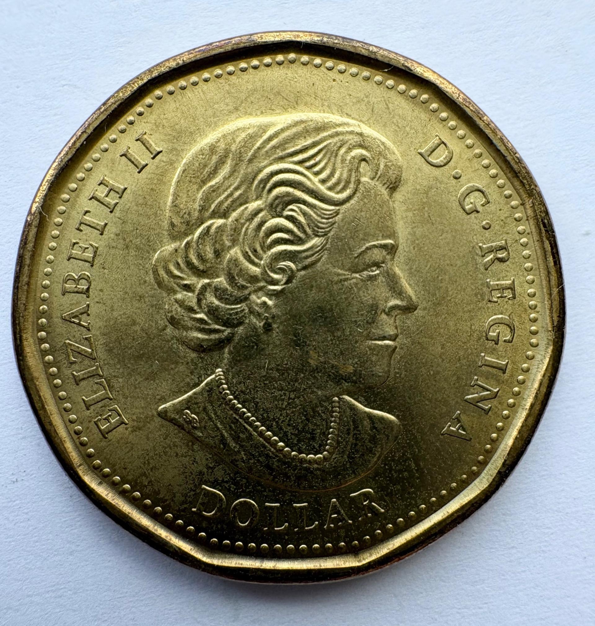 Kanada 1 doleris 2016