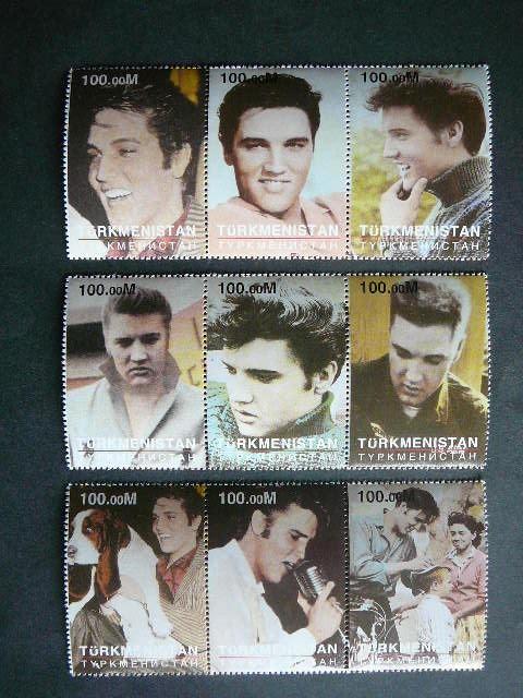 Turkmenija 1999 Muzika E.Preslis MNH # 