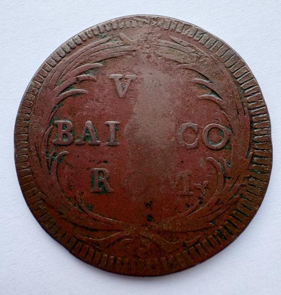 Vatikanas 1 Baiocco - Benedict XIV
