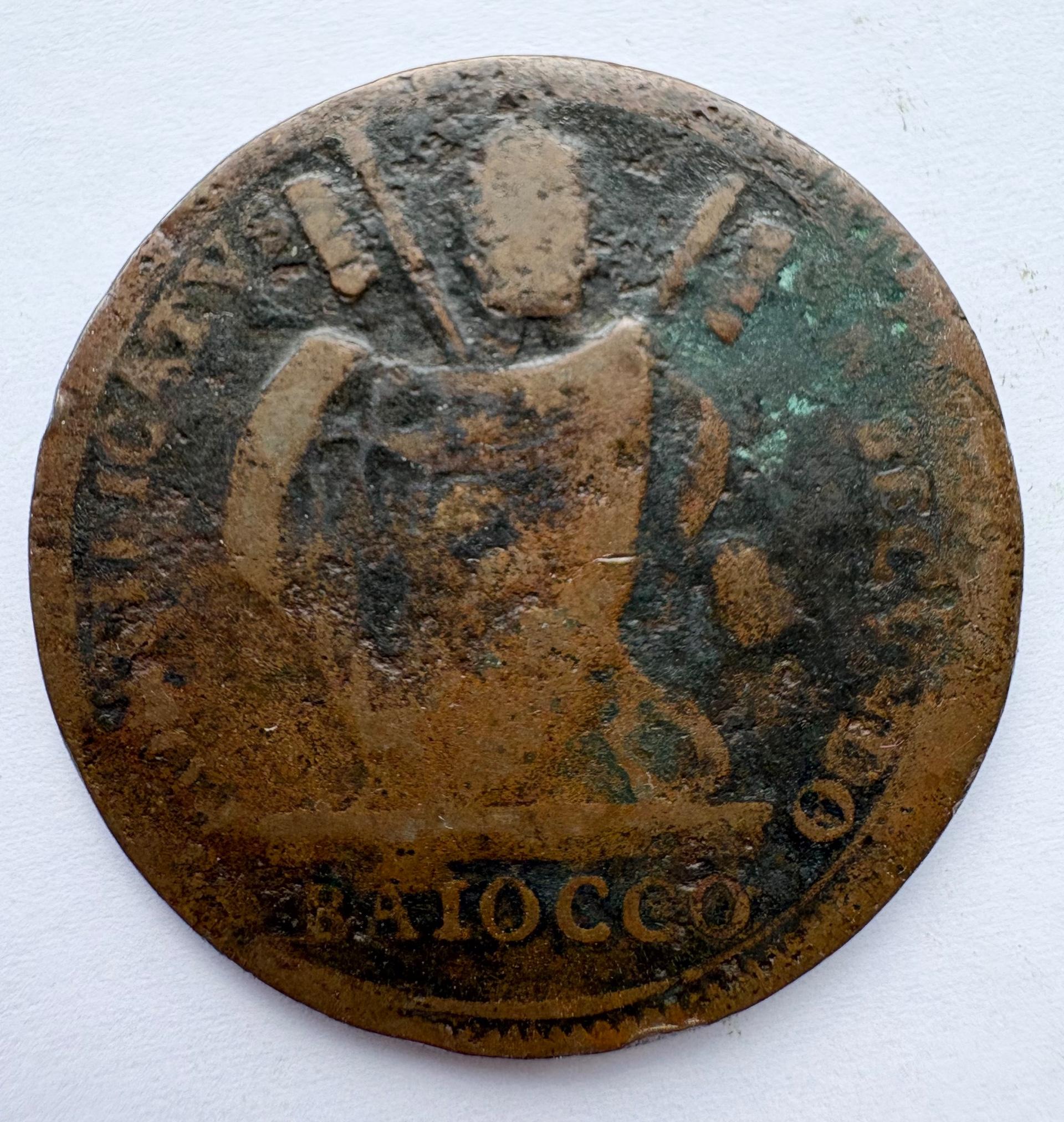 Vatikanas 1 Baiocco 1802