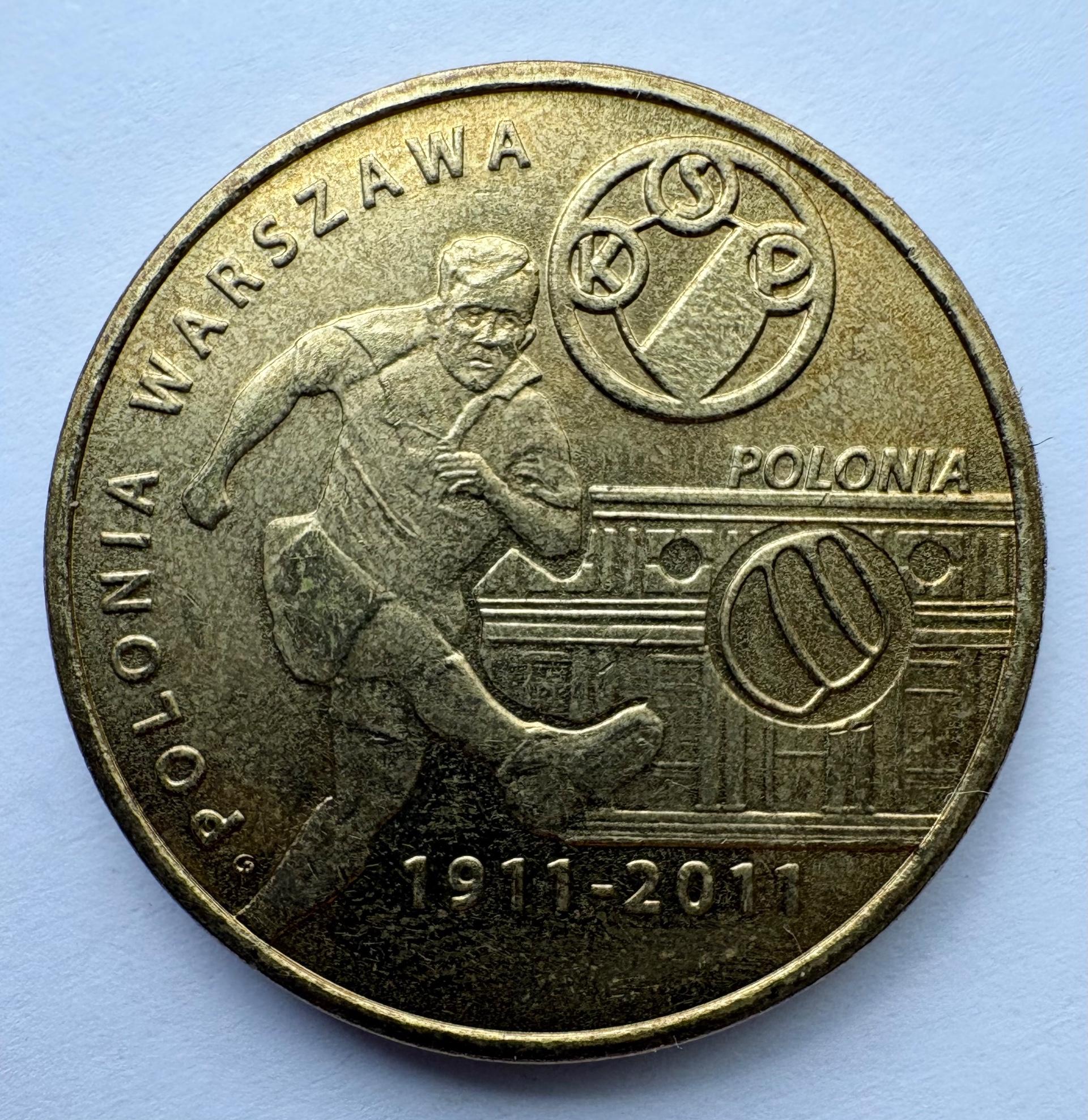 Lenkija 2 zlotai 2011