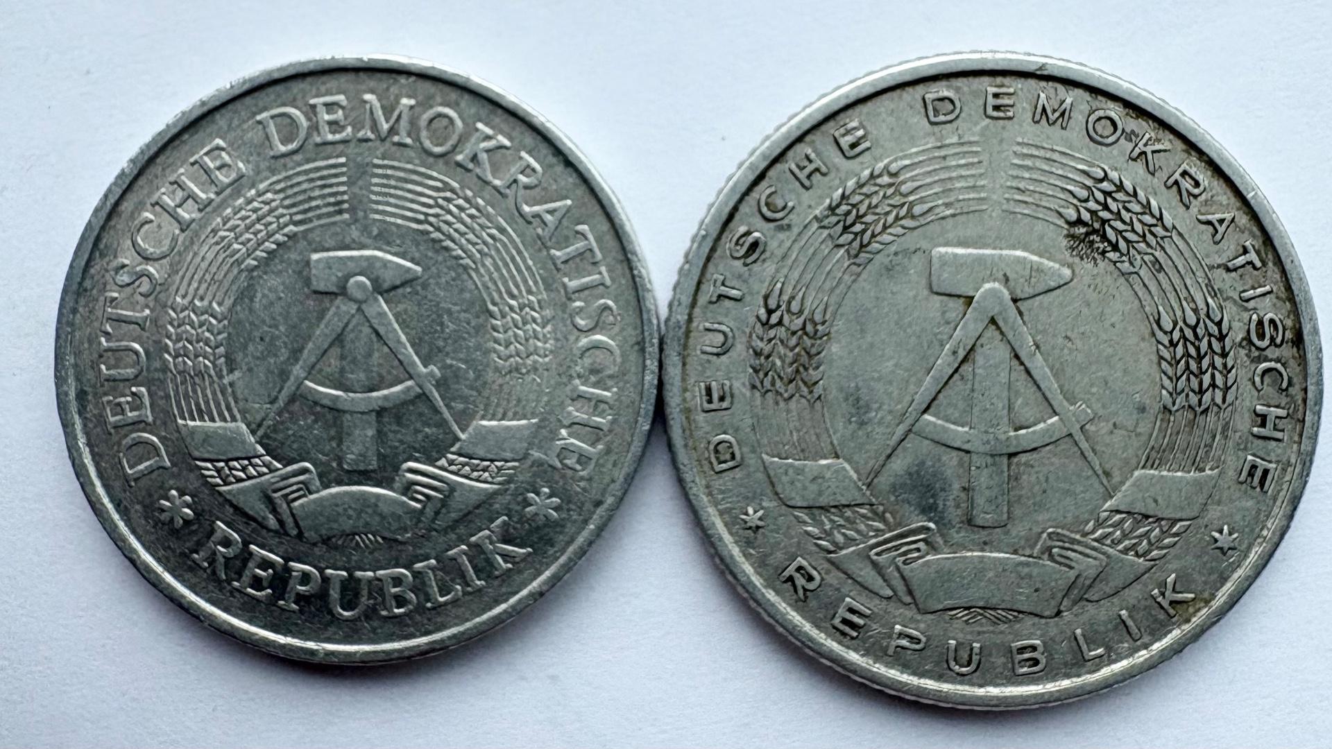 Vokietija 1 M 1983 ir 2 M 1957