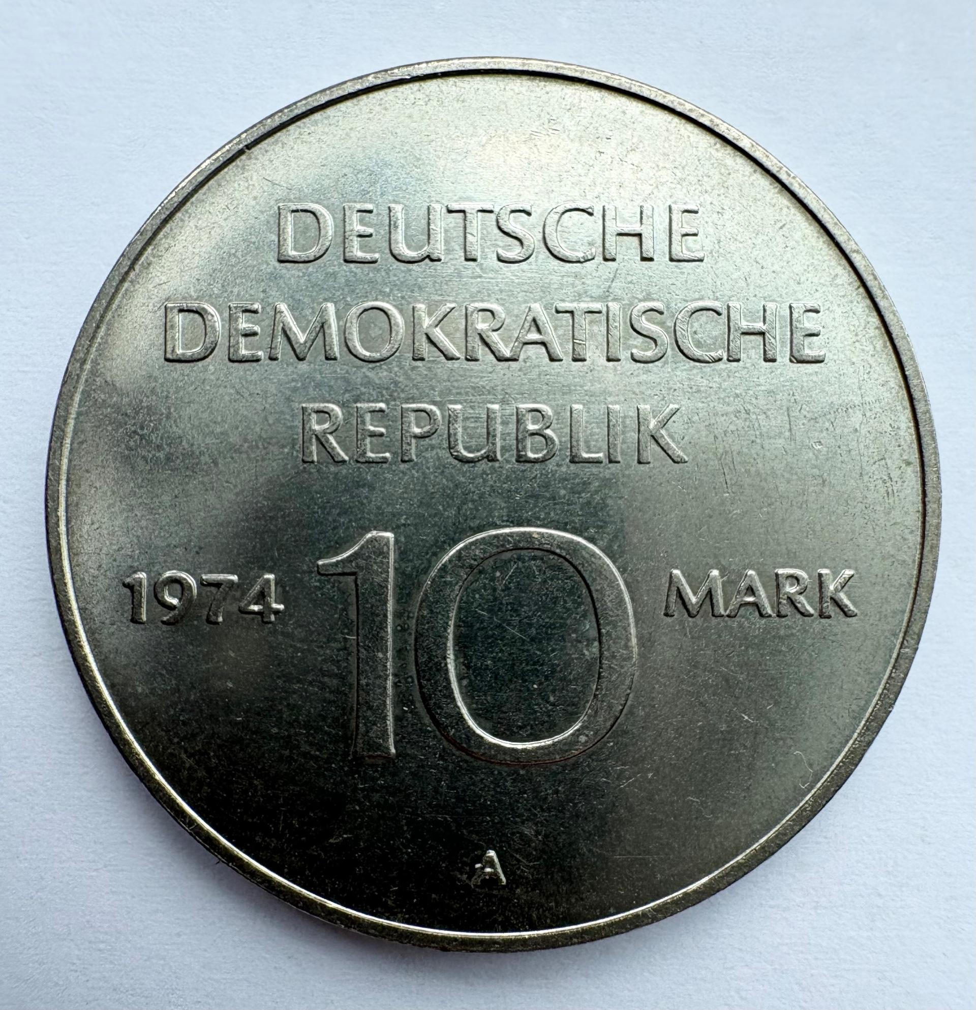 Vokietija 10 M 1974