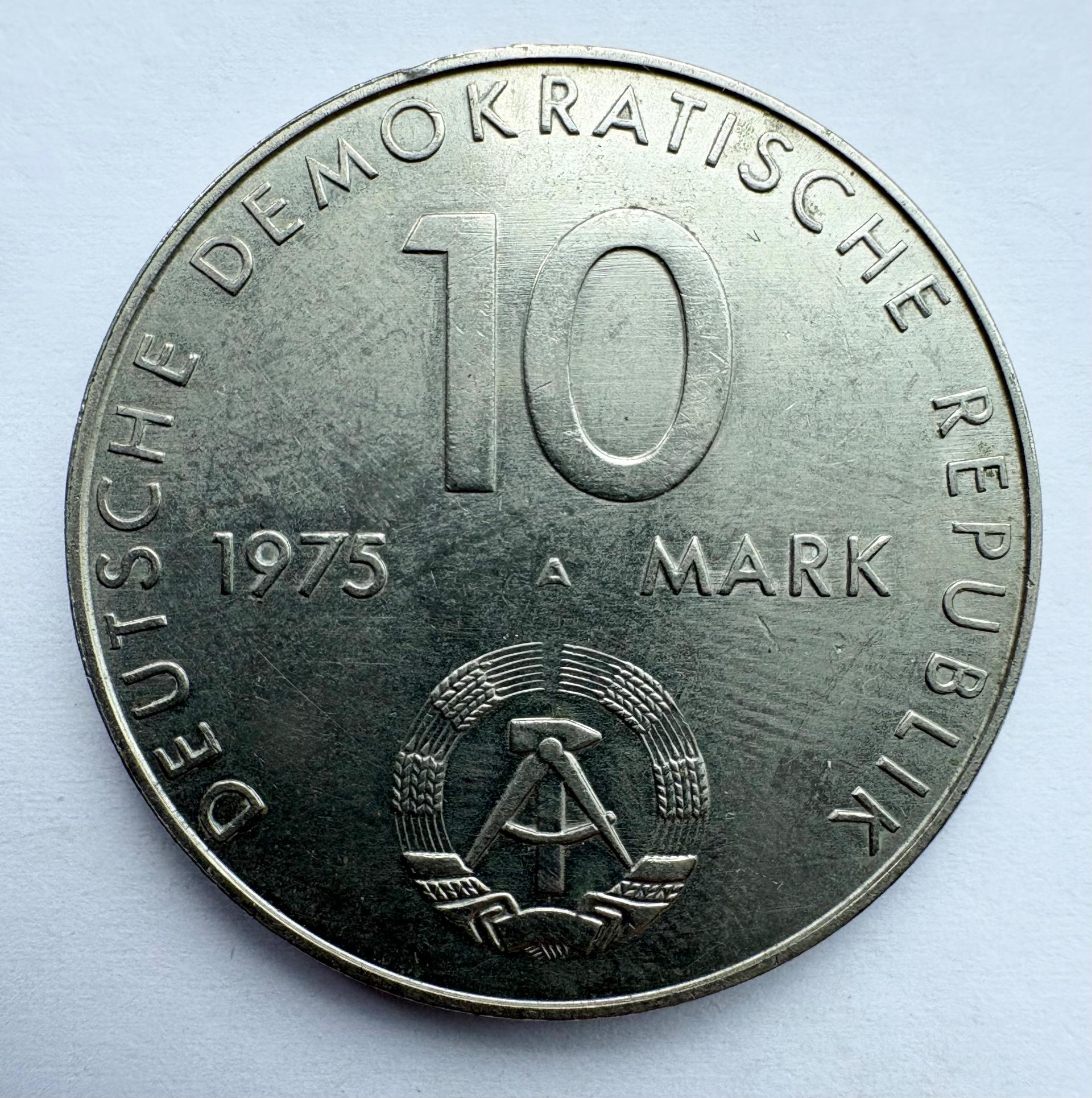 Vokietija 10 M 1975