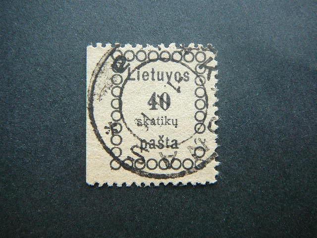 Lietuva 1918 07 Vilniaus II laida antsp. # 11