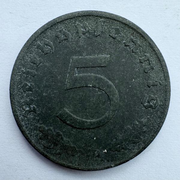 Vokietija 5 reichspfennig