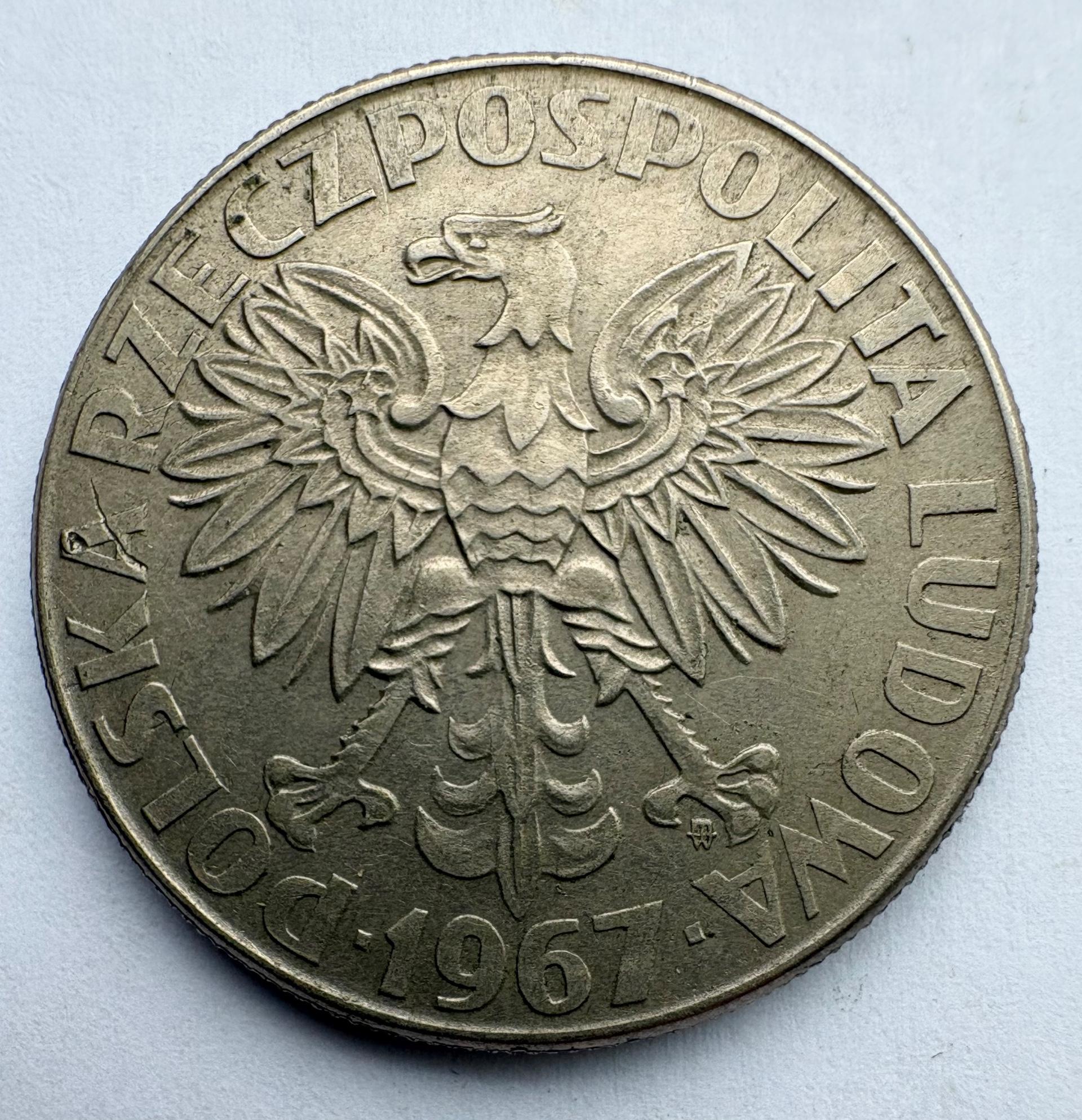 Lenkija 10 zl 1967