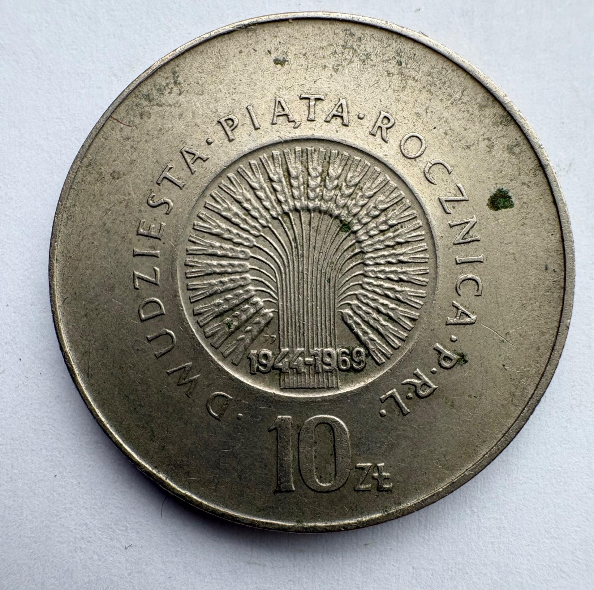 Lenkija 10 zl 1969