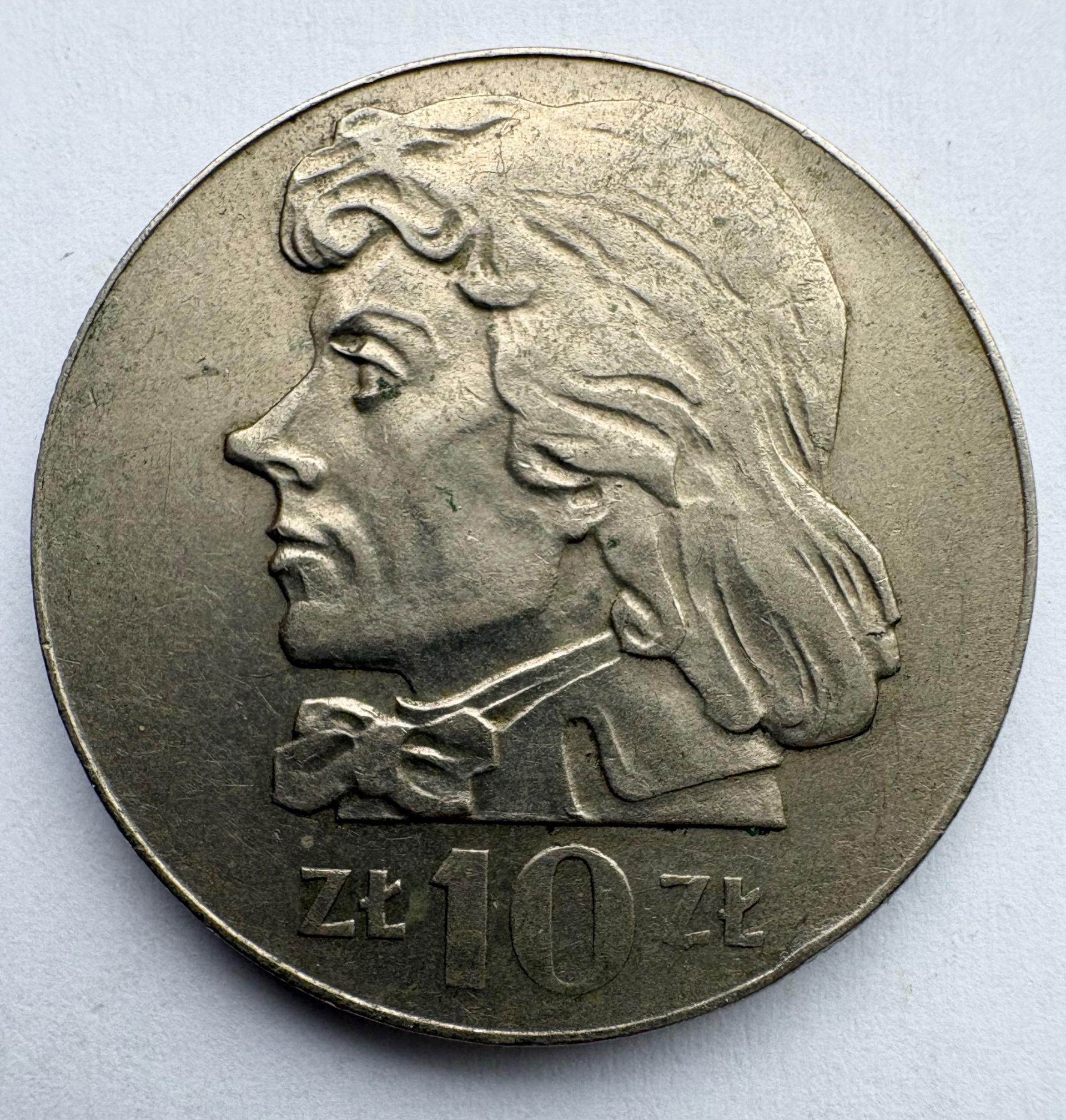 Lenkija 10 zl 1972