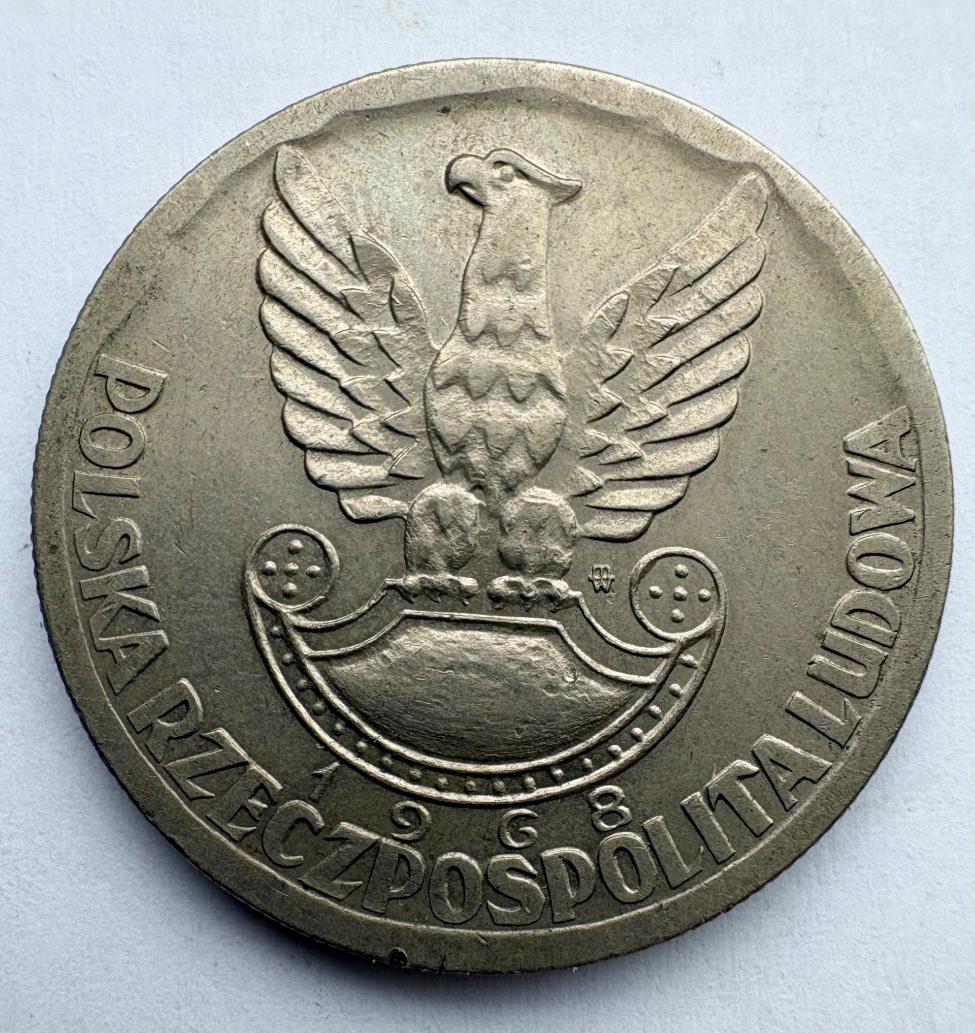 Lenkija 10 zl 1968