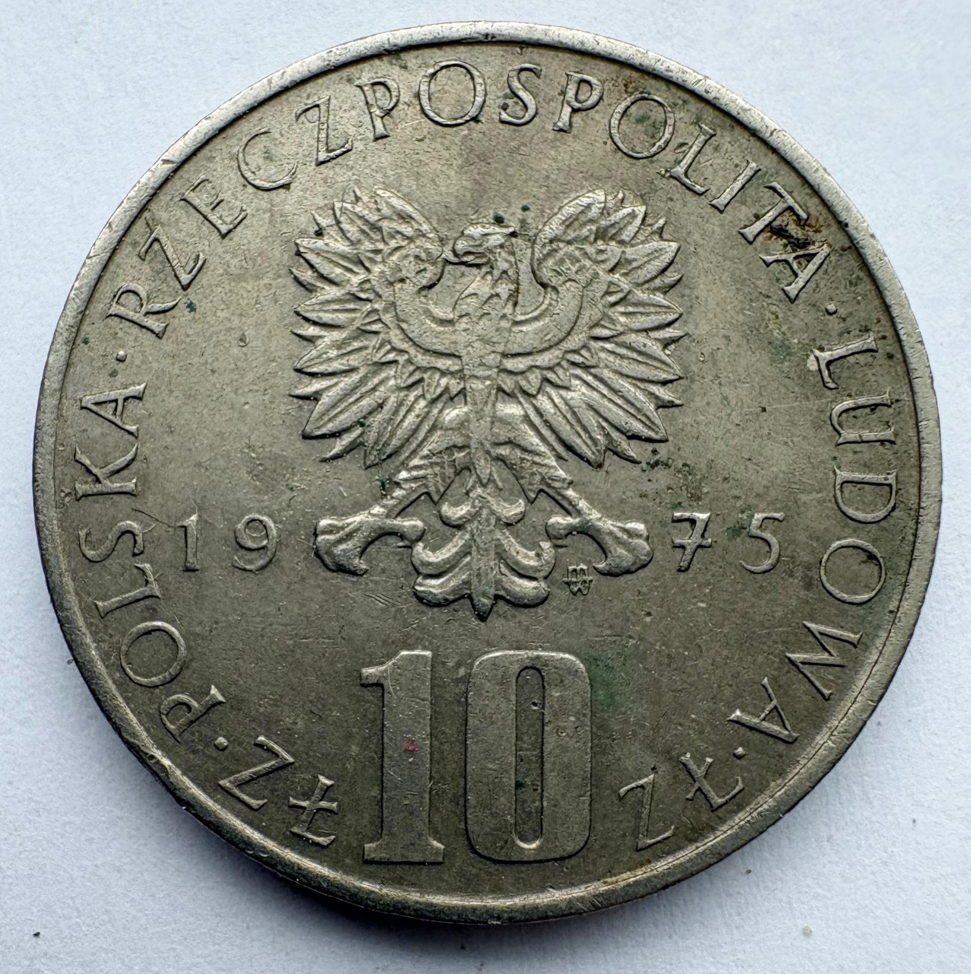 Lenkija 10 zl 1975