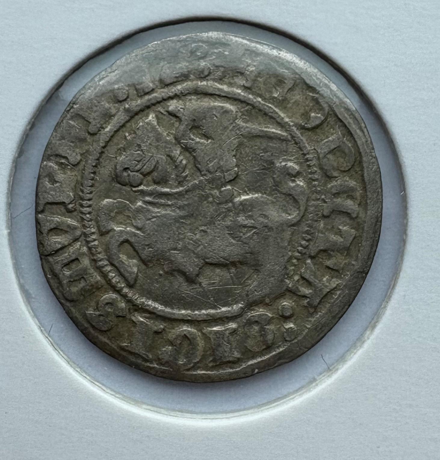 Žygimanto Senojo 1512 pusgrašis 